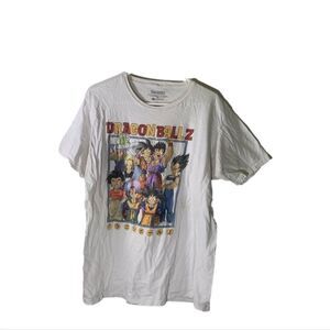 Dragon Ball‎ Z Large White T Shirt